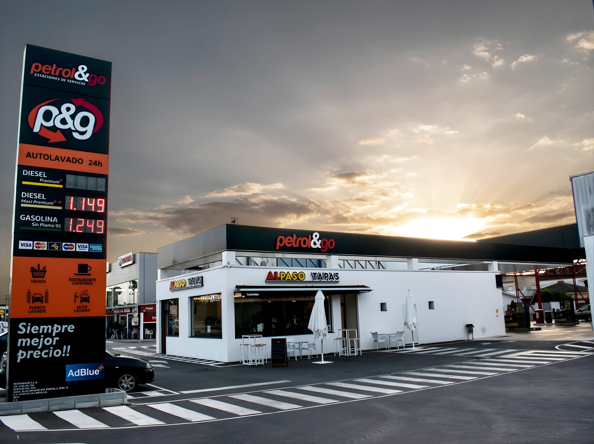 Petrol and go